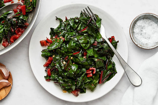 Sautéing/Stir-frying Swiss Chard or Kale