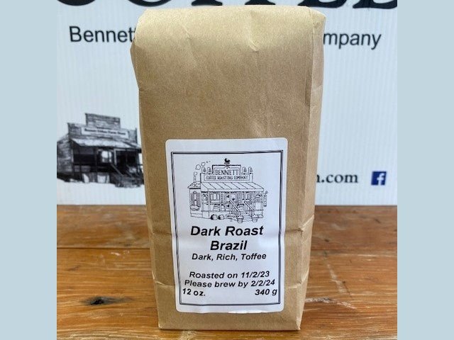 Bennett Coffee -- Medium, Dark and Decaf