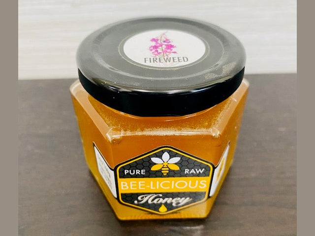 Local Beelicious Fireweed Honey (great for stocking stuffers)