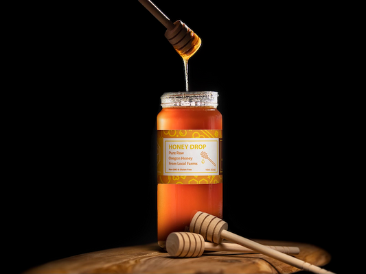 Raw Honey 1 Pound Bulk Locally Farmed