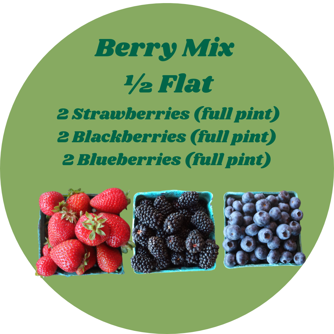 Berry Mix: Strawberries + Blackberries + Blueberries