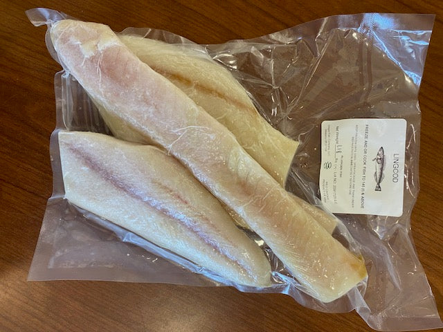 Rockfish, Petrale Sole, Lingcod - Oregon Fish Co Frozen Fish Fillets - 1 lb