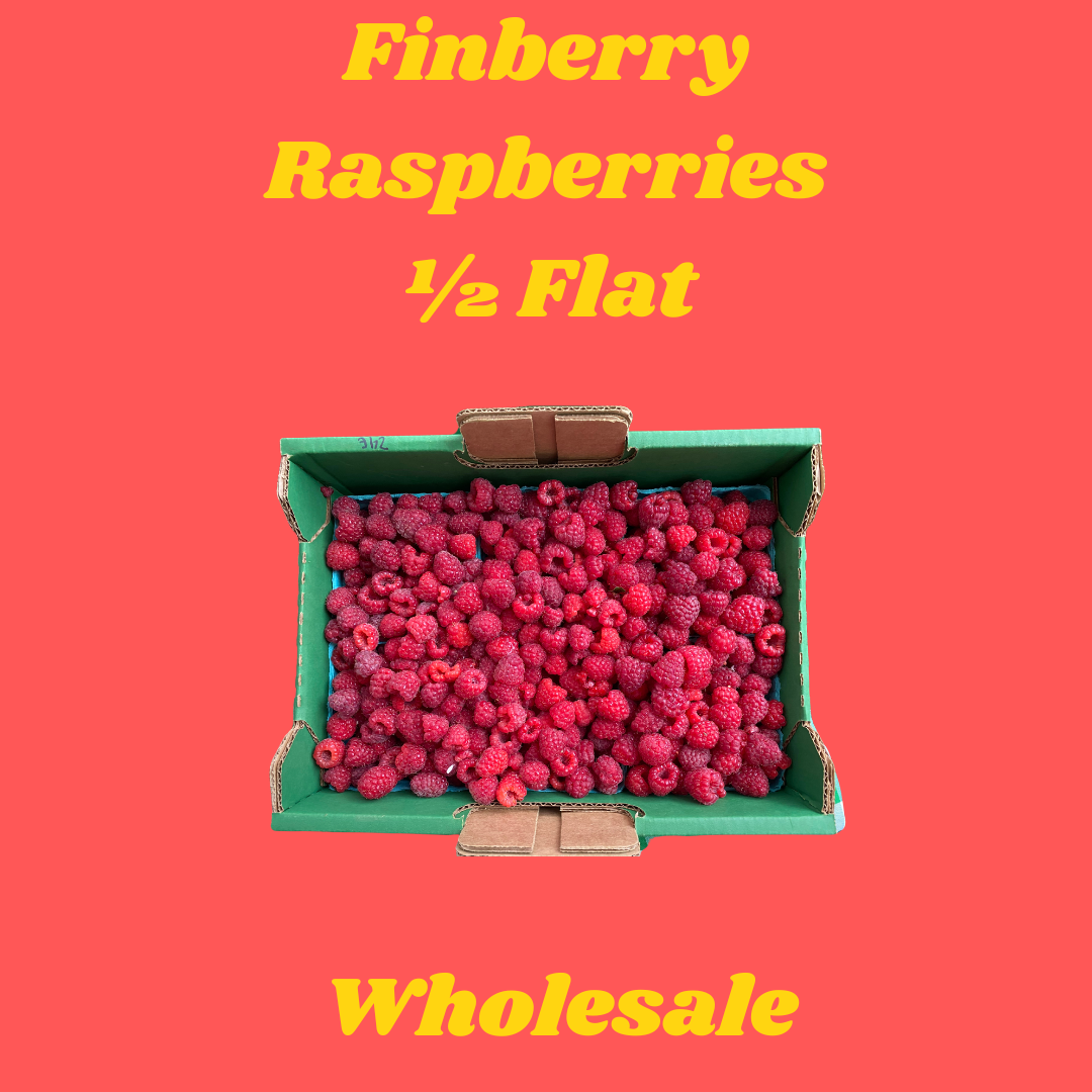 Finnberry Raspberry Wholesale (1/2 Flat)