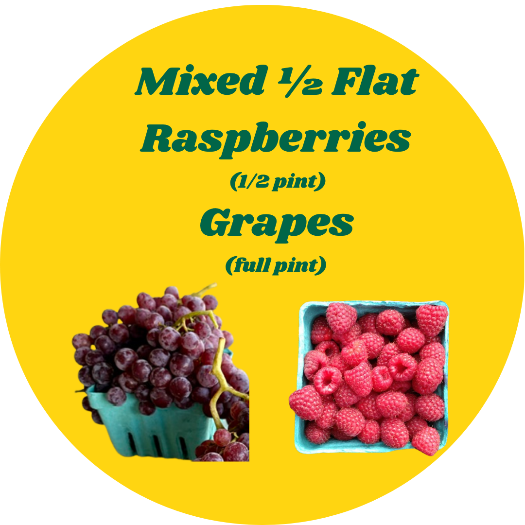 MIXED HALF FLAT: Grape + Raspberries - Member