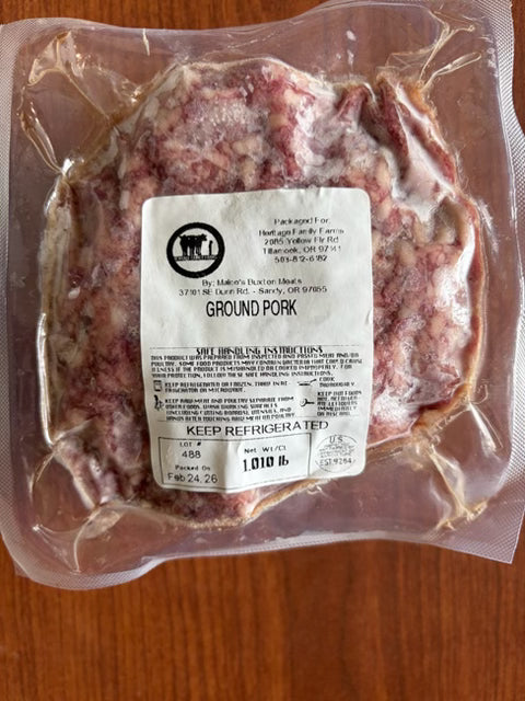 Heritage Family Farms Local Frozen Pork
