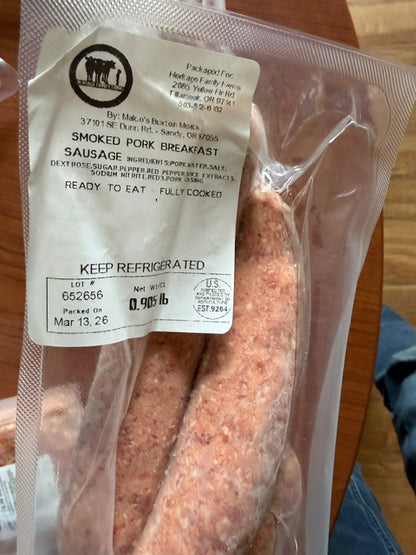 Heritage Family Farms Local Frozen Pork