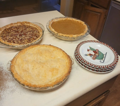 Fully Baked Local Holiday Pies (Apple, Pumpkin, Pecan)