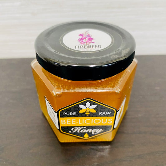 Local Beelicious Fireweed Honey (great for stocking stuffers)