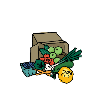 CSA Membership: Box of Fresh Produce (Farm Pick-Up)