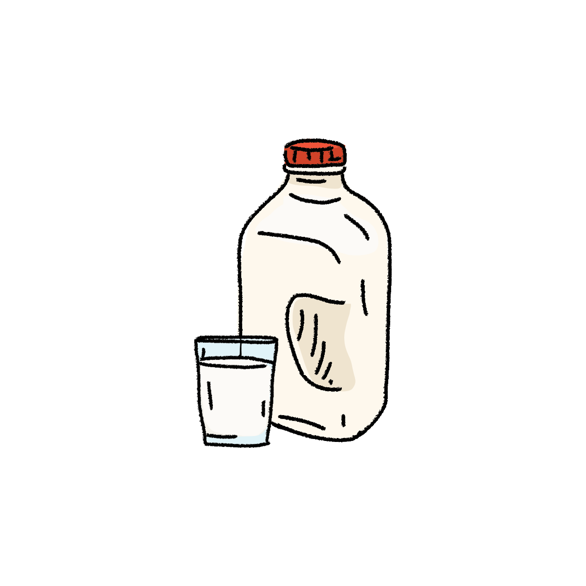 Half Gallon Schoch Dairy Whole Milk (includes refundable deposit)