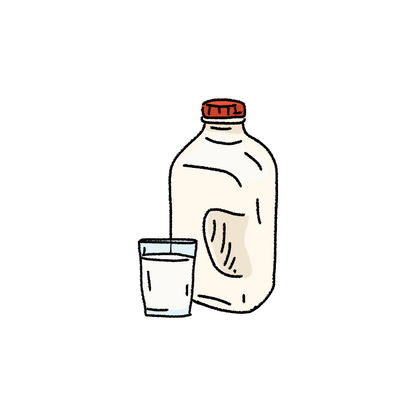 Half Gallon Schoch Dairy Whole Milk (includes refundable deposit)
