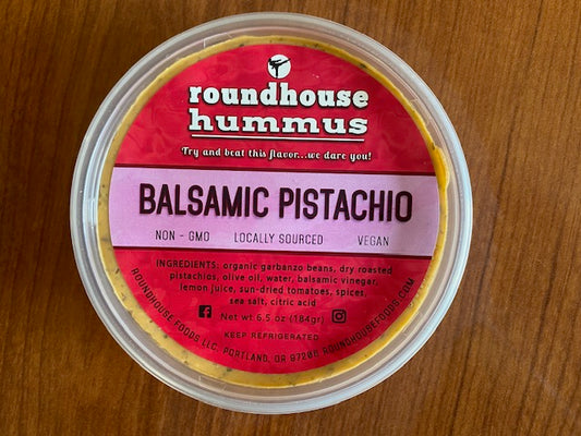 Roundhouse Hummus-Balsamic Pistachio