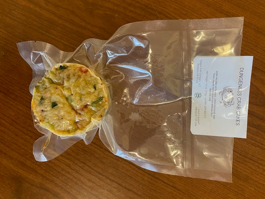 Dungeness Crab Cakes Frozen 4oz