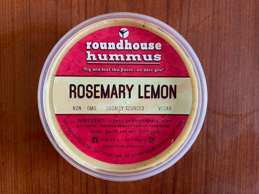 Roundhouse Hummus-Rosemary Lemon
