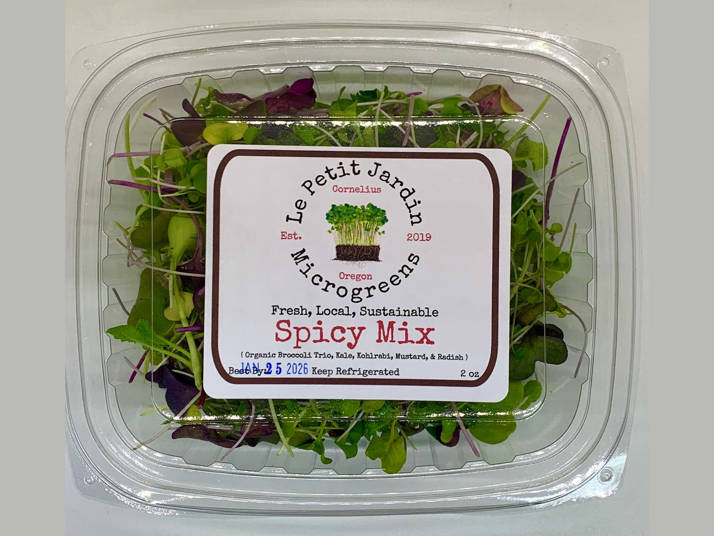 Le Petit Jardin Microgreens - 2 ounces (3 varieties)